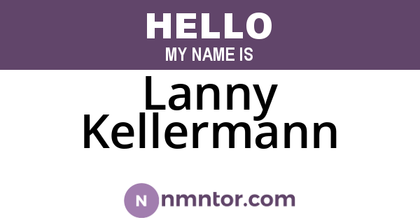 Lanny Kellermann