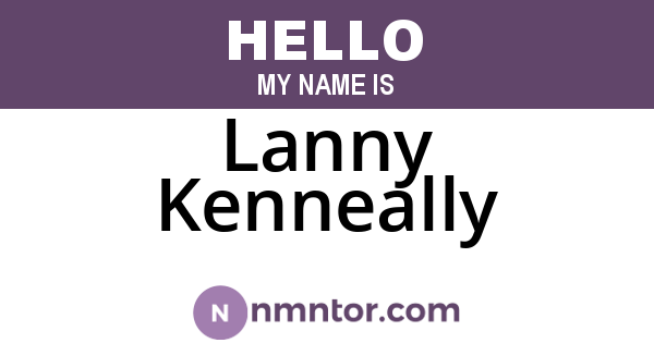 Lanny Kenneally