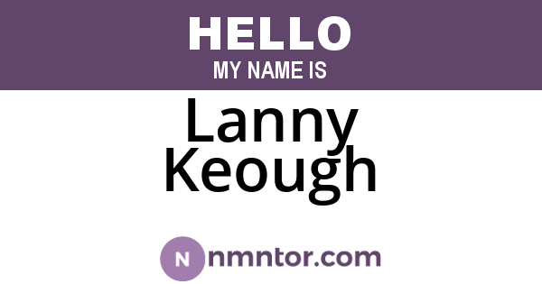 Lanny Keough