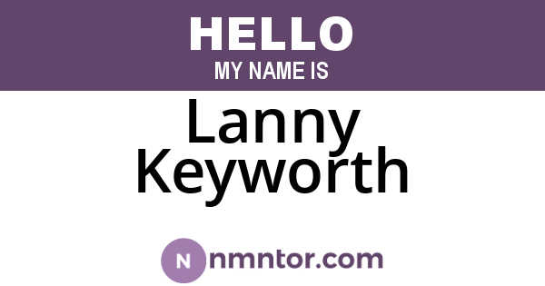 Lanny Keyworth