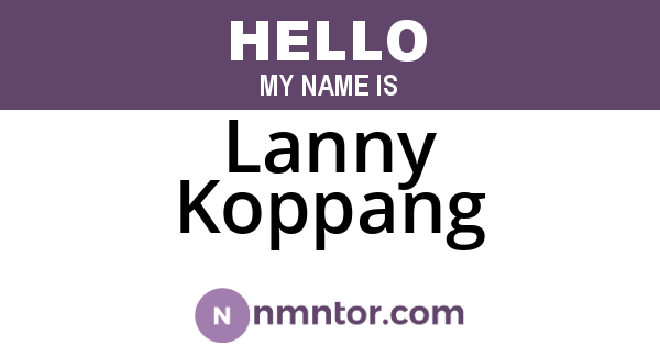 Lanny Koppang