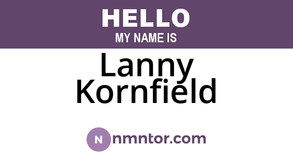 Lanny Kornfield