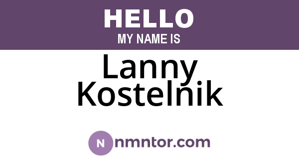 Lanny Kostelnik