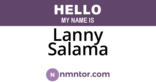 Lanny Salama