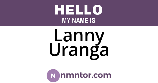 Lanny Uranga
