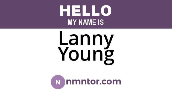 Lanny Young