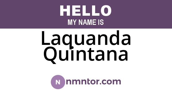 Laquanda Quintana