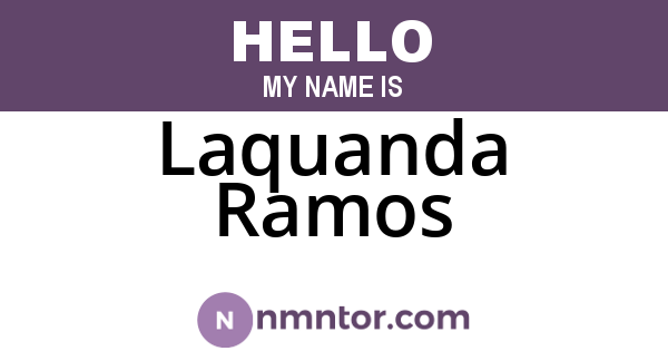 Laquanda Ramos