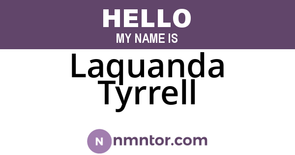 Laquanda Tyrrell