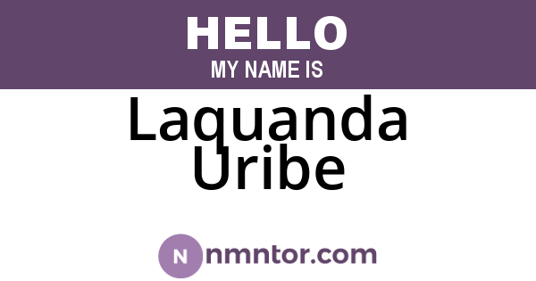 Laquanda Uribe