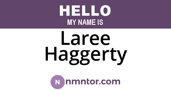 Laree Haggerty