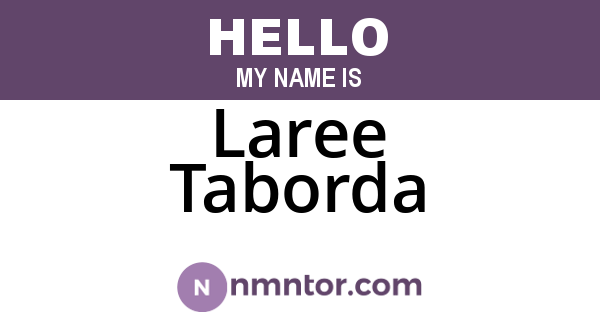 Laree Taborda