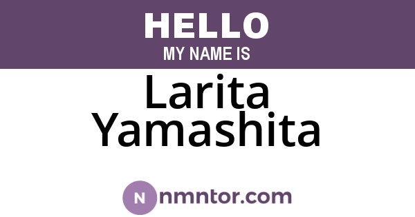 Larita Yamashita
