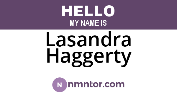 Lasandra Haggerty
