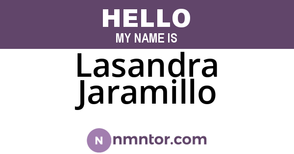 Lasandra Jaramillo