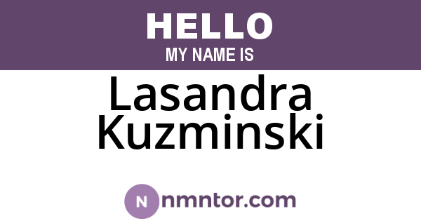 Lasandra Kuzminski