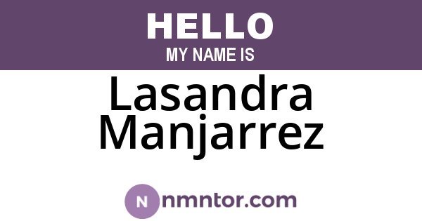 Lasandra Manjarrez