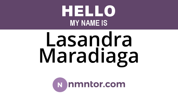 Lasandra Maradiaga