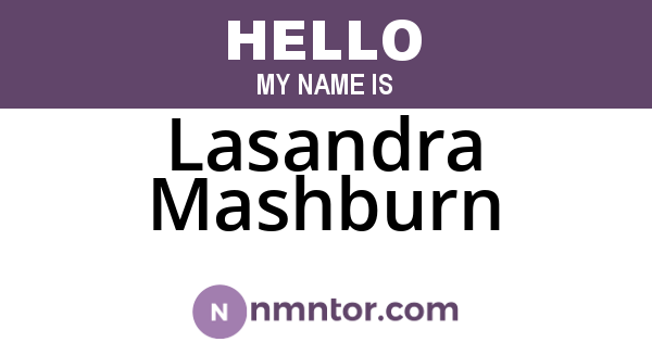 Lasandra Mashburn