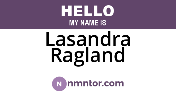 Lasandra Ragland