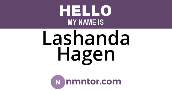 Lashanda Hagen