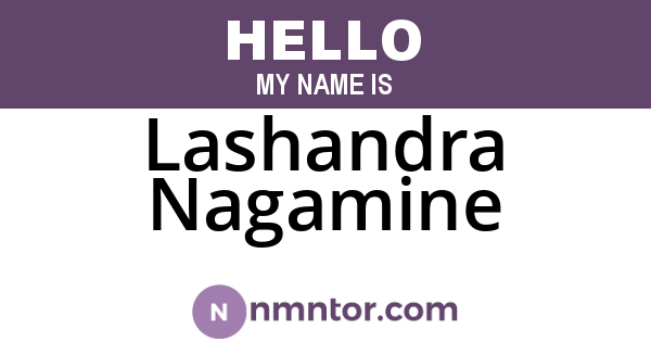 Lashandra Nagamine