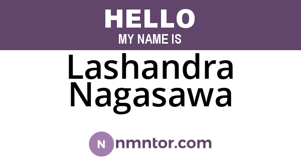 Lashandra Nagasawa
