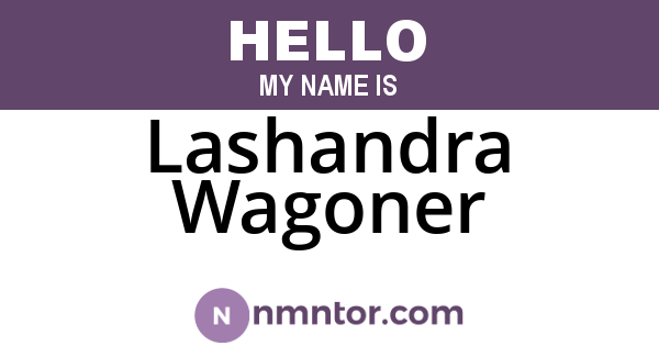 Lashandra Wagoner
