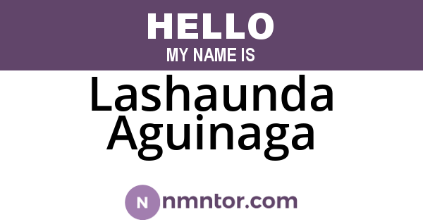 Lashaunda Aguinaga