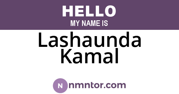 Lashaunda Kamal