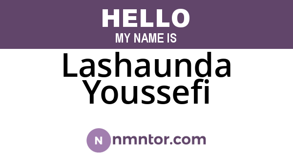 Lashaunda Youssefi
