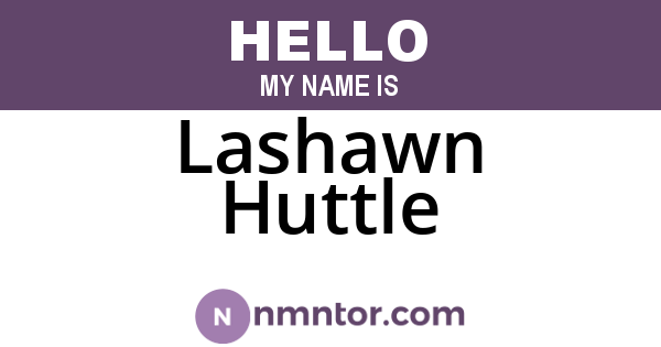 Lashawn Huttle