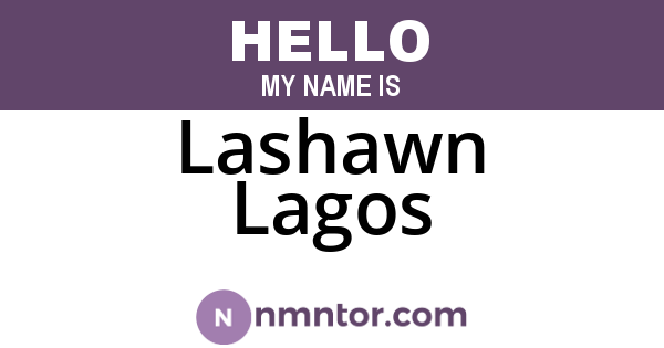 Lashawn Lagos