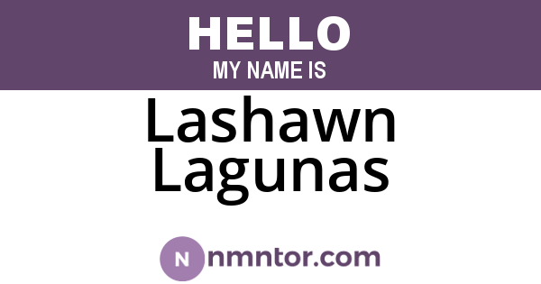 Lashawn Lagunas