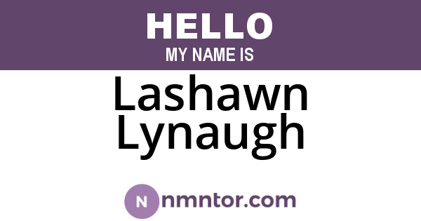 Lashawn Lynaugh