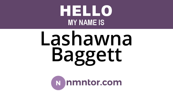 Lashawna Baggett
