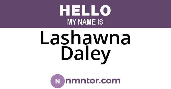 Lashawna Daley