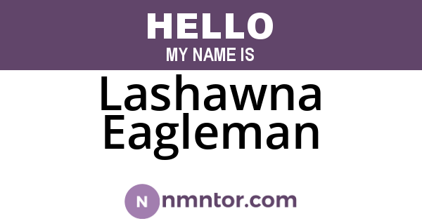 Lashawna Eagleman