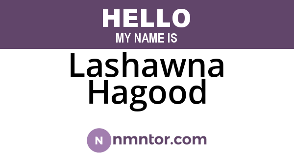 Lashawna Hagood