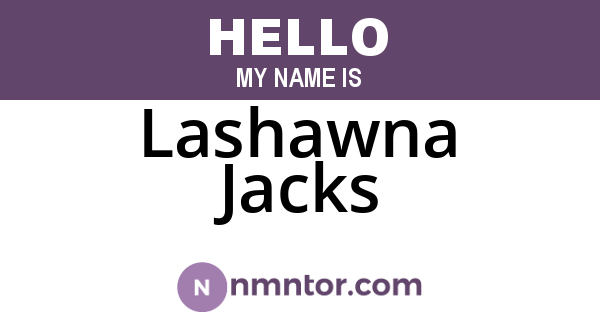 Lashawna Jacks