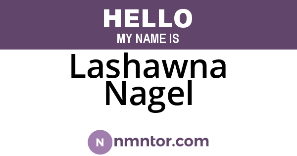 Lashawna Nagel