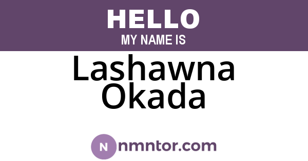 Lashawna Okada