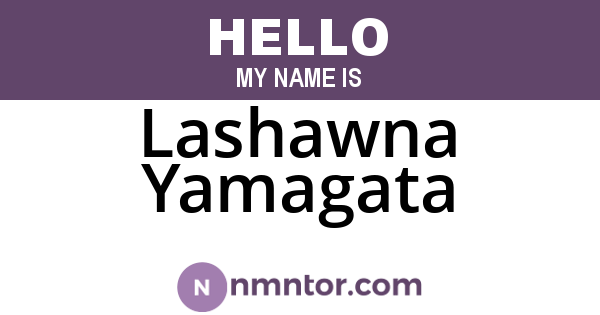 Lashawna Yamagata
