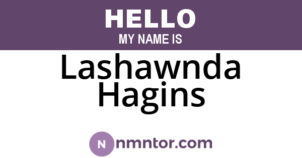 Lashawnda Hagins