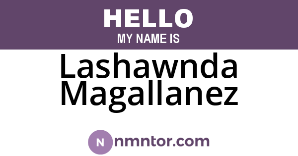 Lashawnda Magallanez