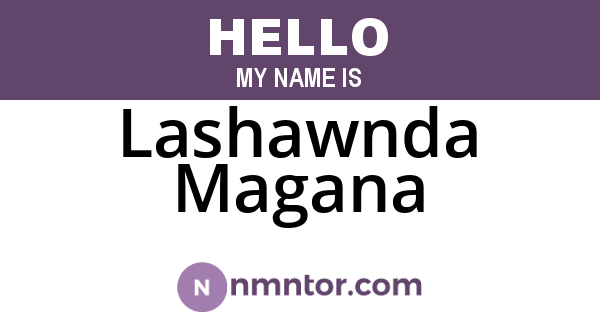Lashawnda Magana