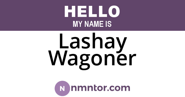 Lashay Wagoner