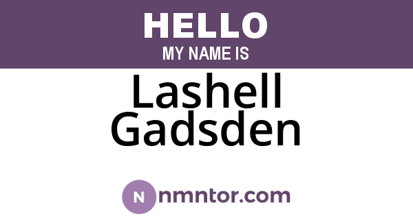 Lashell Gadsden
