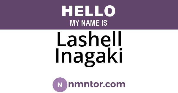 Lashell Inagaki
