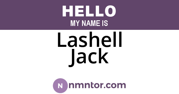 Lashell Jack